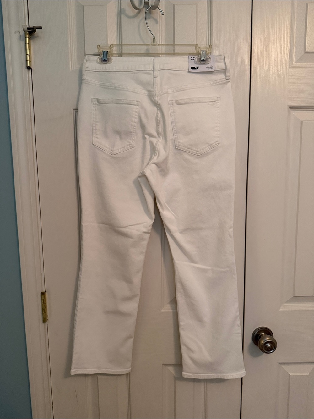 Women’s White Straight-Leg Jeans Vineyard Vines Audrey 27 NWT - Picture 2 of 11